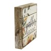 Fall 5.75 In Gather Round Block Sign Summer Fall Sunflower Farmhouse Box Signs - 2 of 3