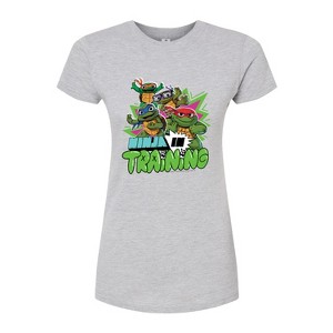 Women's - Teenage Mutant Ninja Turtles Mutant Mayhem - Ninja In Training Fitted Graphic T-Shirt - 1 of 2
