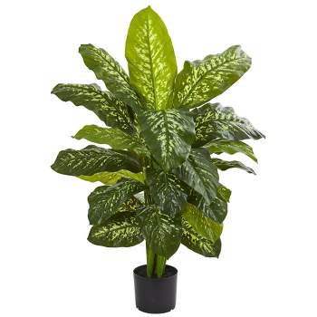 Nearly Natural 42-in Dieffenbachia Artificial Plant (Real Touch)