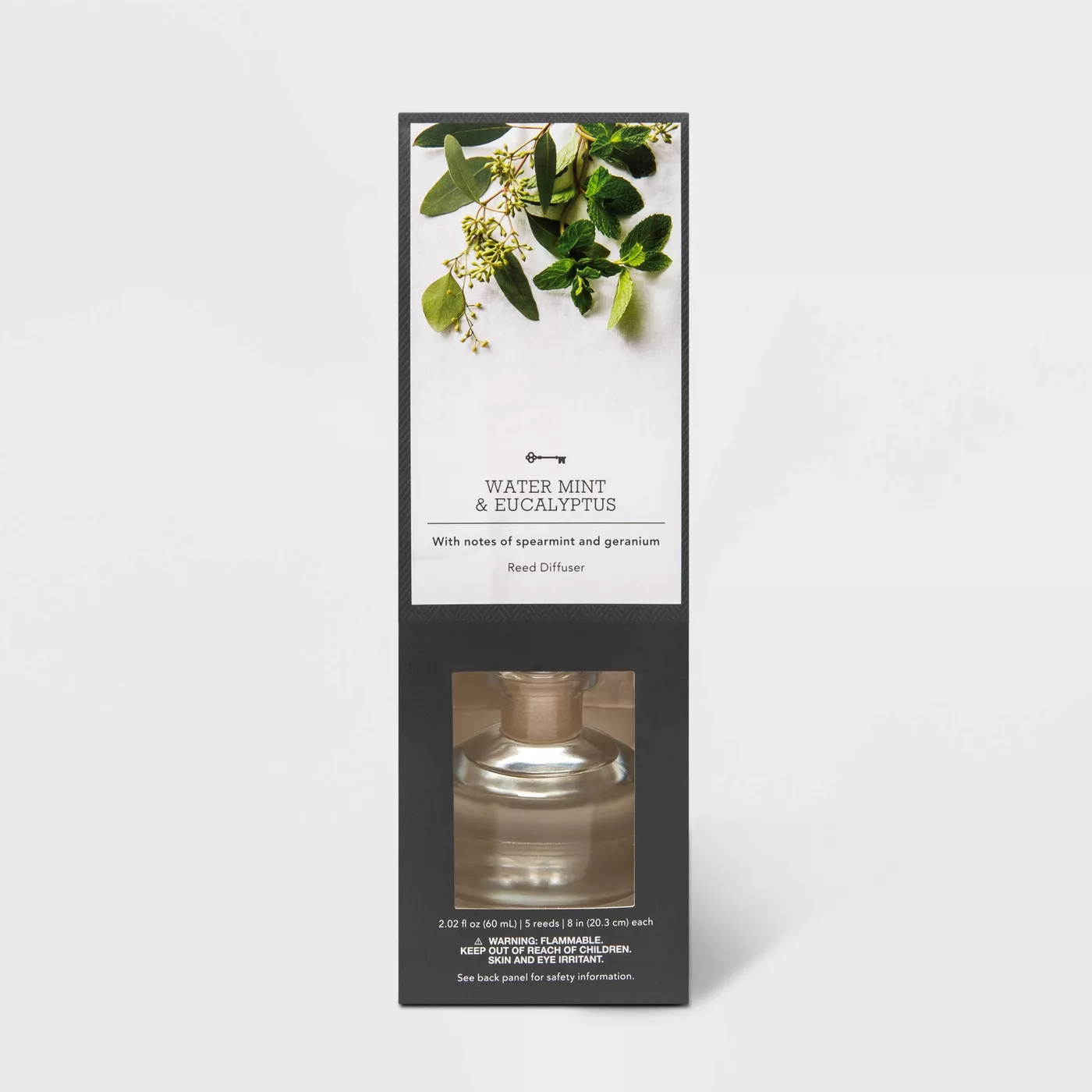2.02 fl oz Water Mint and Eucalyptus Oil Reed Diffuser - Threshold™ - image 1 of 3