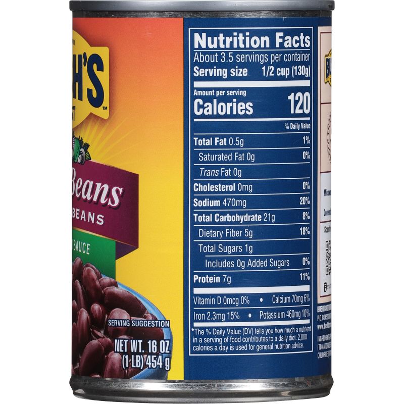 Bush&#39;s Kidney Beans in Mild Chili Sauce - 16oz, 5 of 8
