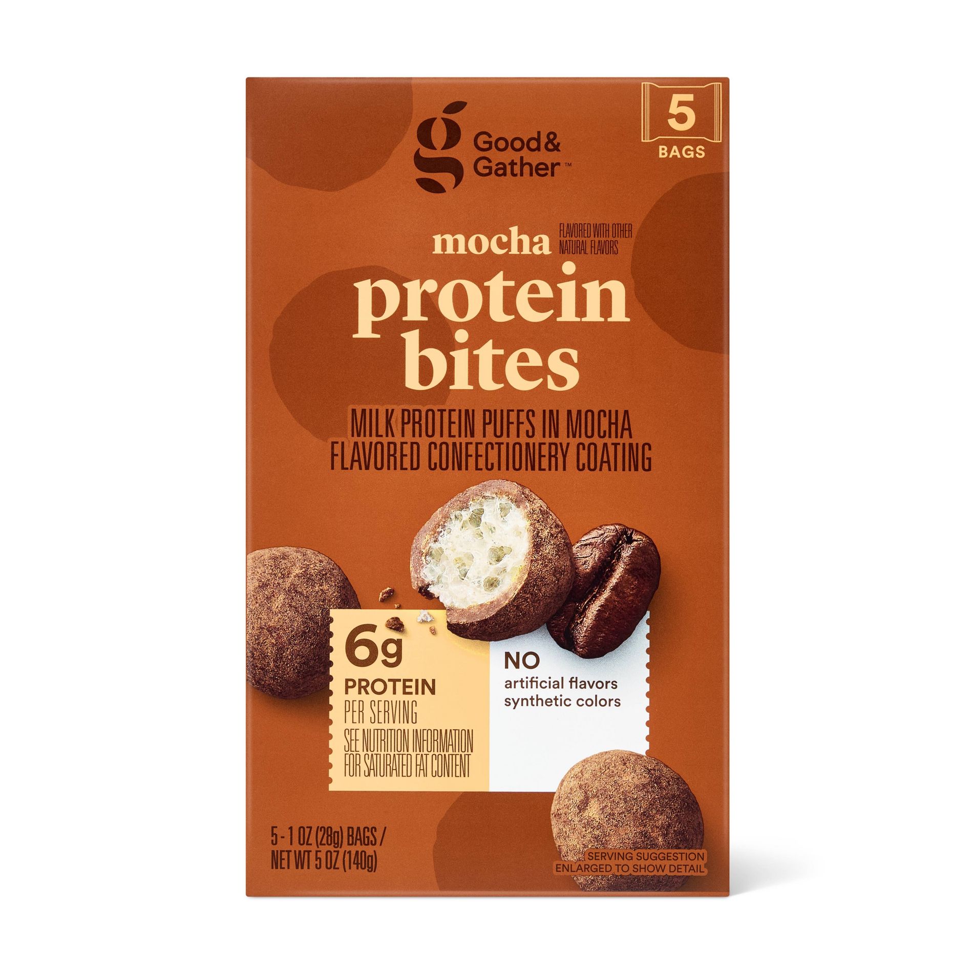 Mocha Flavored Protein Bites - 5oz - Good & Gather™