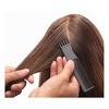 IGIA Volume Lift Hair Styling Comb – 2-Piece Set in Sleek Black Finish - 3 of 4