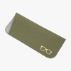 Unique Bargains Lychee Pattern Eyeglasses Case 7"x2.95"x0.59" Orange 1 Pc - 2 of 4