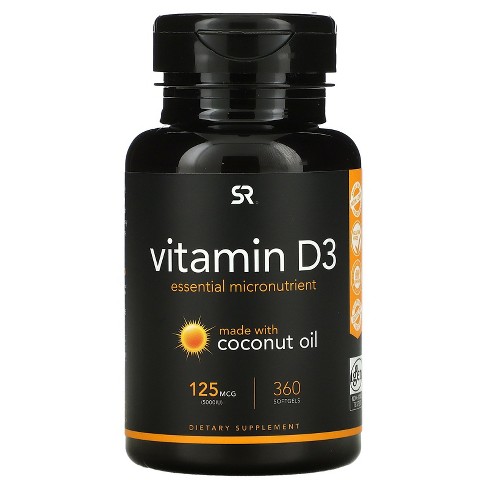 Sports Research Vitamin D3 With Coconut Oil, Softgels Target