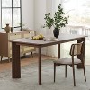 Dovelina Dining Table Modern Wood Kitchen Table Dining Room Table for 6 People - 4 of 4