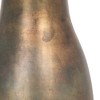 HomeRoots 10" Antiqued Gold Metal Table Vase - 4 of 4