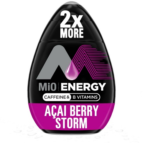 Mio Big Bottle Acai Berry Storm Liquid Water Enhancer - 3.24 Fl Oz Bottle :  Target