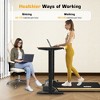 REDLIRO Wood Walking Pad with Incline Under Desk Treadmill for Home Use with Remote 265LBS 2.25HP - 4 of 4