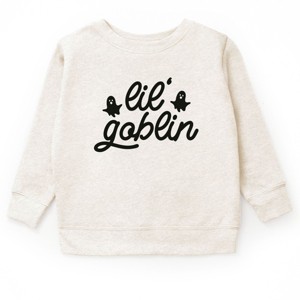 Lil' Goblin Ghosts - Toddler Graphic Sweatshirt and Youth Graphic Sweatshirt - 1 of 2