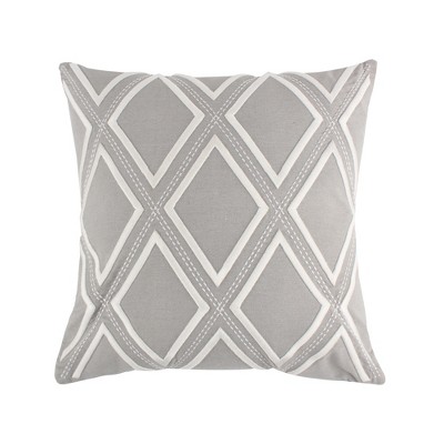 Novara Appliqued Diamond Decorative Pillow - Levtex Home