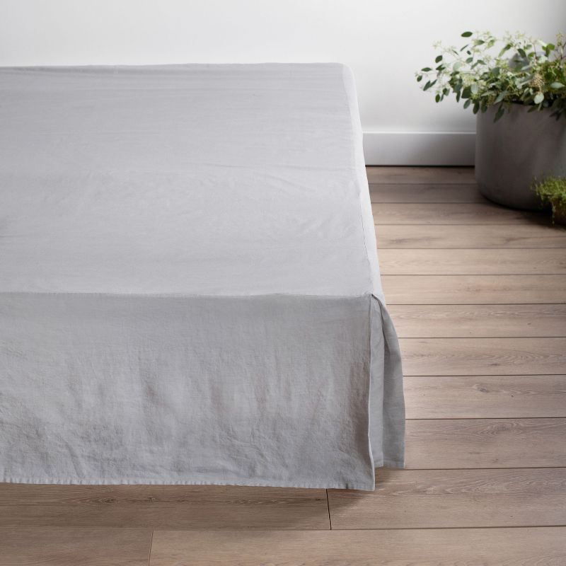 100% French Linen Bedskirt | BOKSER Home, 3 of 7