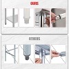 48"x24" Stainless Steel Prep Table w/ Undershelf & Wheels - Heavy-Duty Commercial Worktable for Kitchens - 3 of 4