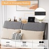 Full/Queen  Bed Frame with Charging Station - 4 of 4