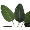 Monarch Specialties Artificial Plant 44 inch Tall Bird Of Paradise Tree Indoor Faux Fake Floor Greenery Potted Decorative Green Leaves Black Pot - 4 of 4