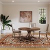 5x7 Washable Traditional Area Rug, Thin Distressed Non-Slip Carpet for Living Room Bedroom Kitchen Dining Room Home Decor - 3 of 4