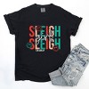 S.W.Smiley Sleigh Girl Sleigh - Womens Garment Dyed Tee - 3 of 3