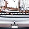 Amerigo Vespucci Model Ship – Handcrafted 36" Wood Replica, Painted Admiral Line By Old Modern Handicrafts - 2 of 4