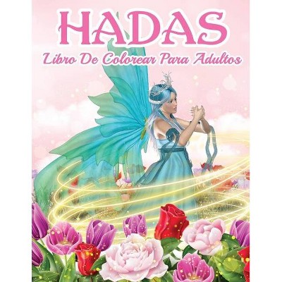 Libro De Hadas Para Colorear - by  Coloring Cloud Press (Paperback)