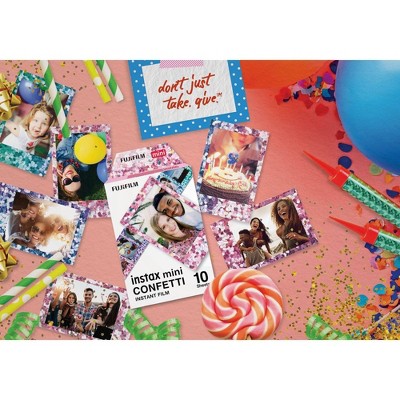 Fujifilm INSTAX MINI Confetti Instant Film - 10ct_1