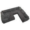 XIZZI Luxury Modular Sectional Sofa Couch, Oversized Cloud Couch for Living Room, Deep Seat Upholstered Convertible Sleeper Sofa - 2 of 4