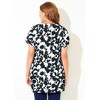 Catherines Women's Plus Size Dolman Sleeve Georgette Top - 3 of 4