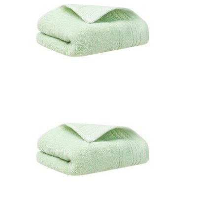 Unique Bargains Striped Pattern Soft Comfort Hand Towels for Bathroom Camp 4 Pcs 14" x 30"