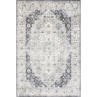 nuLOOM Casey SplashGuard Waterproof Machine Washable Area Rug