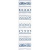 TackView Boho Area Rugs, Washable Rug Ultra-Soft Anti-Slip Floor Cover Geometric Carpet for for Living Room Bedroom - 2 of 4