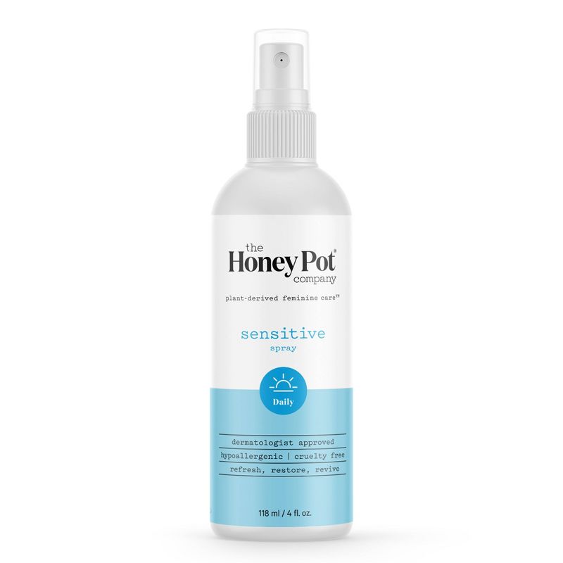 The Honey Pot Company, Refreshing Sensitive Panty and Body Plant-Derived Deodorant Spray - 4 fl oz, 1 of 13