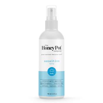 The Honey Pot Company, Refreshing Sensitive Panty and Body Plant-Derived Deodorant Spray - 4 fl oz