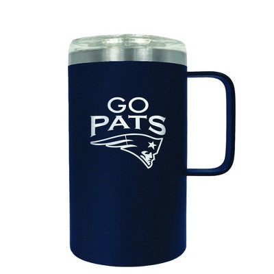 NFL New England Patriots 18oz Hustle Travel Mug