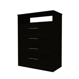 NicBex 4 Drawer Dresser for Bedroom,Modern Style Drawers with Silver Pull Handle,Dressers for Kids Room,Living Room,Entry and Hallway - 1 of 4