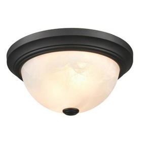 Millennium Lighting 2 - Light Flush Mount in  Matte Black - 1 of 2