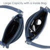 Crossbody Bags for Women, Real Leather Crossbody Handbags Purses Sling Crossover Shoulder Bag Shoulder Handbags - 2 of 2