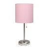 Creekwood Home Contemporary Bedside Table Lamps with USB Port - 2 of 4