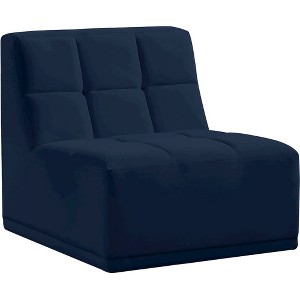 Meridian Furniture,Relax Velvet Armless Chair - 1 of 4