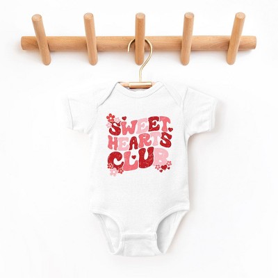 The Juniper Shop Sweethearts Club Baby Bodysuit
