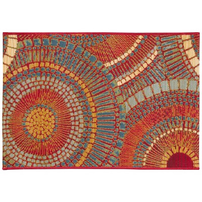 Liora Manne Esencia Geometric Indoor/Outdoor Mat..
