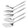 Lexi Home 5-Piece Stainless Steel Classic Mini Kitchen Utensil Set - 2 of 4