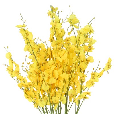 REGALWOVEN Home Wedding Party DIY Artificial Dancing Lady Orchids 36.2" 10 Pcs
