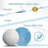 PartyWoo Crepe Paper Streamers Pearl Blue 4 Rolls 328 ft 1.8 in x 82 Ft Roll - 3 of 4