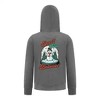 Everyday Kids Christmas Collection Don’t Stop Believin’ Zip Up Hoodie – Holiday Snowman Sweatshirt - 2 of 4