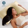 2 Pcs Satin Pillowcase Set for Hair and Skin by Bare Home - 2 of 4