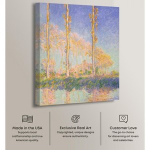 Art Remedy Claude Monet - Poplars Classic Monet Art Prints Unframed - 1 of 4
