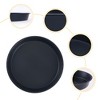 REGALWOVEN Carbon Steel Warp-Resistant Round Cake Pan 3 Pcs - 3 of 4
