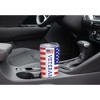 100 North 20 Ounce Stainless Steel On the Go Travel Tumbler With Push Top Lid, American Flag Veteran White - 3 of 4