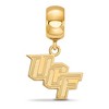 Black Bow Jewelry 14k Yellow Gold Plated Sterling Silver Central Florida Knights NCAA Bead Charm - 2 of 4