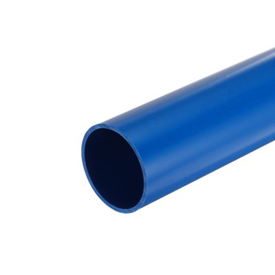Unique Bargains High Impact Water Plumb Cable Sleeve PVC Rigid Round Pipes 20" Length