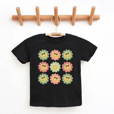 The Juniper Shop Smiley Flowers With Sunglasses Youth Short Sleeve Tee